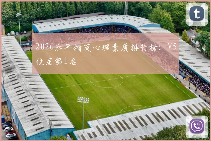 2026和平精英心理素质排行榜：V5位居第1名